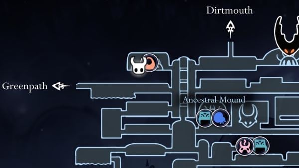 grubfather map location hollow knight wiki guide