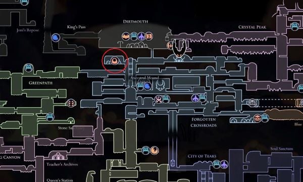 all charms location hollow knight